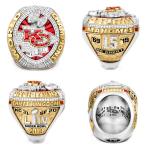 Customize silver metal football championship ring sports championship rings for