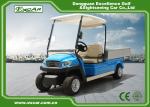 Blue Electric Utility Golf Cart Hotel Buggy Car For 2 Person Battery Operated CE