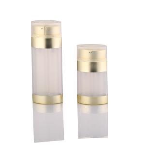 Quality Double Chamber Plastic Cosmetic Containers ODM 60ml Vacuum Cosmetic Bottle wholesale