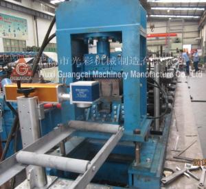Quality Post Stiffener Guardrail Roll Forming Machine W Beam Heavy Gauge Forming wholesale