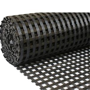 Quality 50-200m Length Fiberglass Biaxial Geogrid for Roadbeds and Slope Protection Exporter wholesale