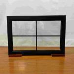6MM 7MM Aluminium Glazing Single Glass Soundproof Aluminium Windows
