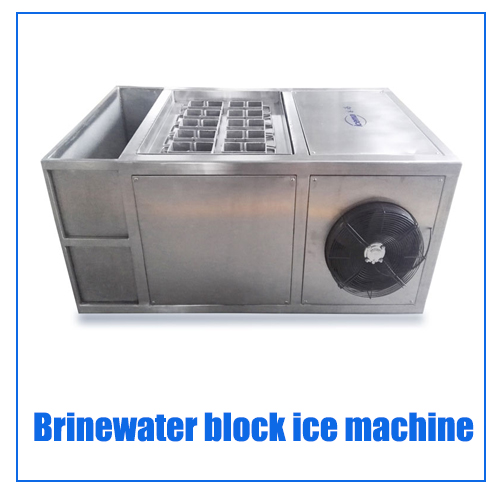 Commercial 1ton Ice Cube Maker Machine Equipped with Demark Danfoss Expansion Valve