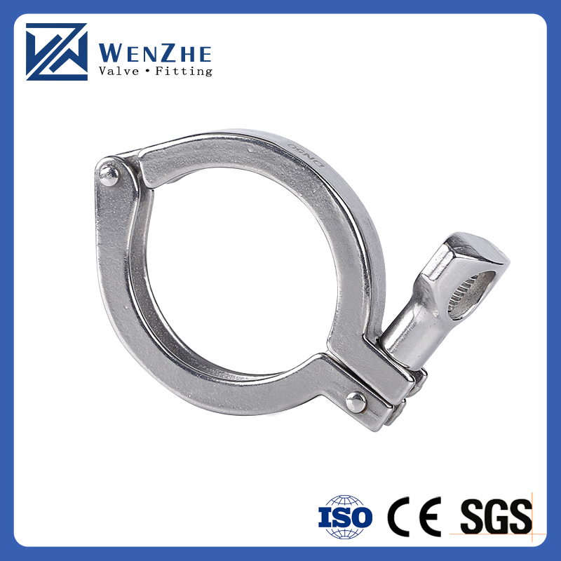 304 Sanitary Single Pin Heavy Duty Clamp The Top-Notch Choice for Beverage Processing