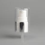 20mm Aluminum Treatment Pump for Plastic Lotion Pump in Sliver Samples US 0.01