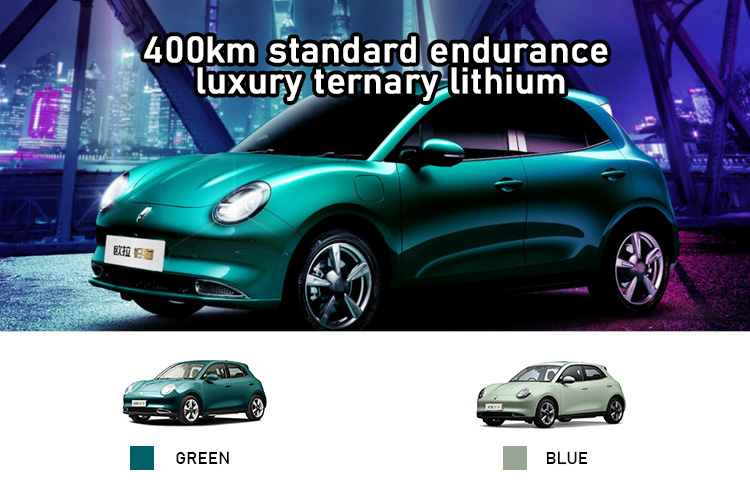 Electric Funky Good Ev Ora Cat Compact Car Unky Cat Luxury Ternary Lithium Battery Ev 2024 Mini Vehicle High Speed Energy Car