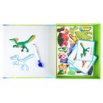 Kids Magnetic Jigsaw Puzzle Dinosaur Book Play Box Toys For Kindergarten