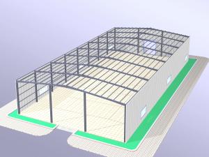 Quality Prefabricated Long Span Steel Structure Warehouse Building wholesale