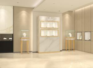 Quality Elegant Decorations Jewelry Store Showcases Kiosk For Jewelry 1000*350*1800mm wholesale