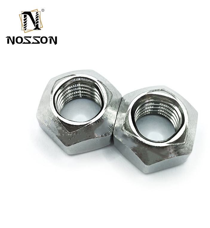 Stainless Steel 201/304/316 Zinc and Wax Finish Hex Nuts M4 M8 M12 for Heavy Duty Mining Applications