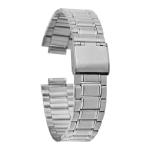 OEM 20mm Stainless Steel Watch Strap Logo printed With folding buckle
