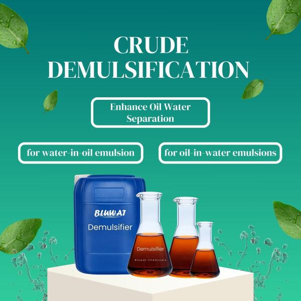 Chinese Exporter & Producer Crude Demulsification Enhance Oil Water Separation