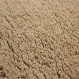 Quality Commercial Outdoor Apparel Fabric Polyester Thick Faux Sherpa Fleece Fabric wholesale
