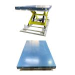 Hydraulic Heavy Duty Electric Single Scissor Lift Table 2000kg Max Height 1400mm