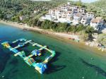 Safety Blue Yellow Inflatable Water Amusement Park For Resort CE UL SGS