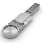 Cast Steel Slide Pneumatic Knife Gate Valve DN150-DN400