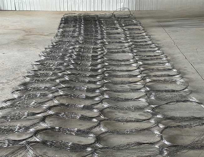 Four-Tiered Ring Garlands Wire Network Anti Tank Barrier Invisible Obstacle