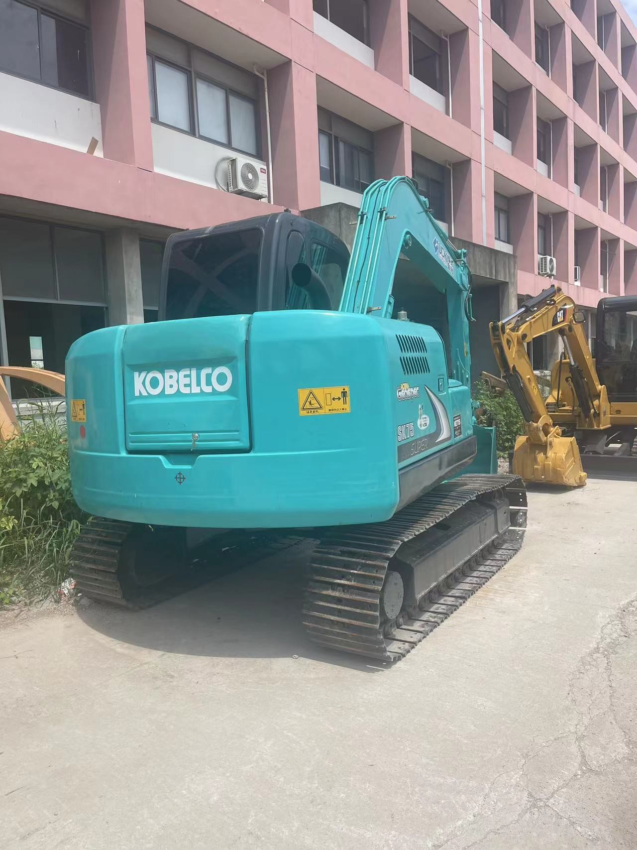 KOBELCO SK75 Used Crawler Excavator 7.5 Ton 41KW Power With Good Condition