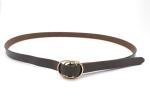 1.8cm Women's Fashion Leather Belts For Dresses Jeans Alloy Buckle