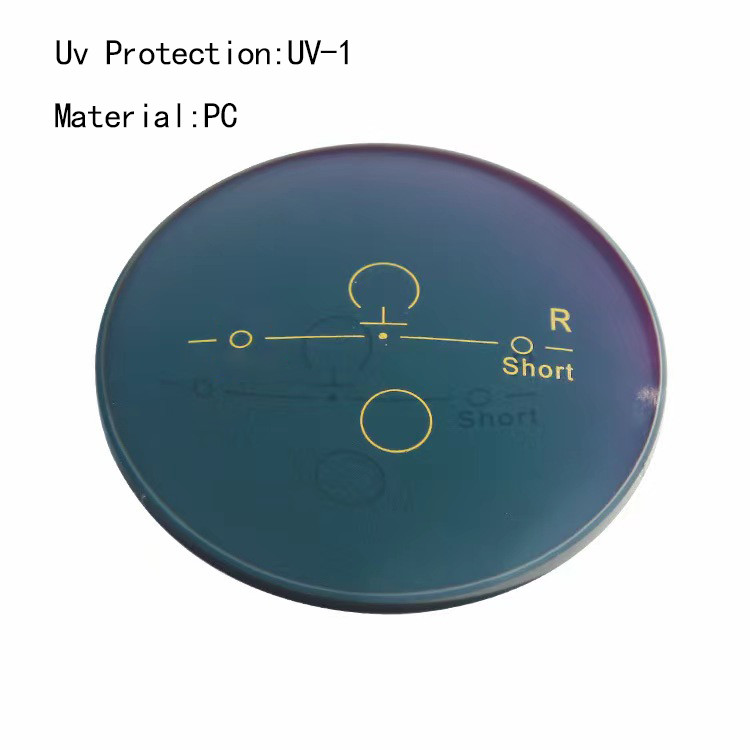 1.59 PC AR Coating Photochromic Block Blue Ray Progressive Lens