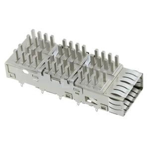 Quality 2170450-1 TE QSFP Cage With Heat Sink Press-Fit Through Hole Right Angle wholesale