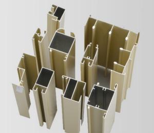 Quality Powder Painted / Anodized Aluminum Extrusion Profiles For Side Hung Doors wholesale