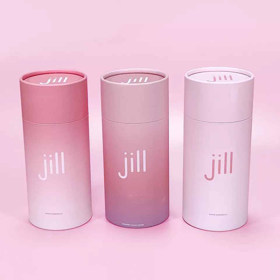 Lipstick Packaging Cylinder Paper Box , CMYK Eco Friendly Cosmetic Containers