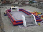 China Supplier Inflatable Sports Football Pitch Without Floor Sheet , Inflatable