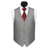 Buy cheap Middle East Vest 100% Microfiber Paisley Purple Color Waistcoat from wholesalers