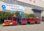 Outdoor Carnival Train Ride , Popular Electric Train Rides For Kids