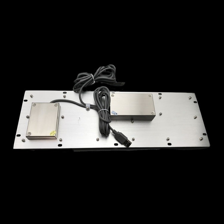 High Temp Resistant Keyboard With Trackpad , Metal Pc Keyboard For Kiosk