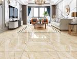 48kgs/Ctn 10mm Gold Colour Floor Tiles Polished Glazed Porcelain Decor Inkjet