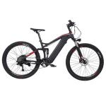 Full Suspension Adults Electric Hybrid Bike 27.5 Inch Double Hydraulic Disk