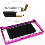 black Cruelty Free 15mm Classic Lash Extensions 13 rows
