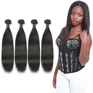 Quality Non Remy Real Natural Looking Straight Weave No Synthetic Hair OEM Service wholesale