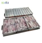Fast Freezing 2kg Block Frozen Shrimp Freezing Box in Aluminum Material for