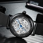 Full Hollow Out Luxury Mechanical Watches Stainless Steel Mechanical Watch