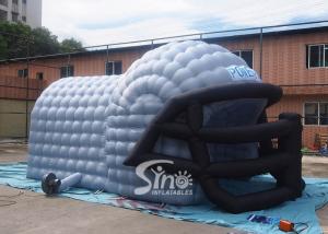 Quality Commercial grade giant baseball inflatable helmet tunnel tent for sales from Sino Inflatables wholesale