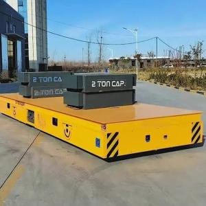Quality Trackless Electric Industrial Transfer Trolley Flatbed Load Transfer Trolley wholesale