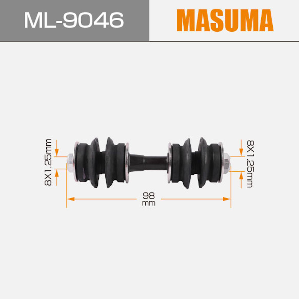 Yes ML-9046 MASUMA Auto Parts Accessories car stabilizer link bar for SCION XA NCP61L