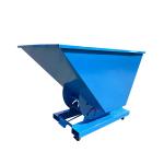 Rugged Self Dumping Scrap Metal Hopper Steel Tipping Bin