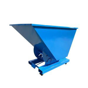 Quality Rugged Self Dumping Scrap Metal Hopper Steel Tipping Bin wholesale