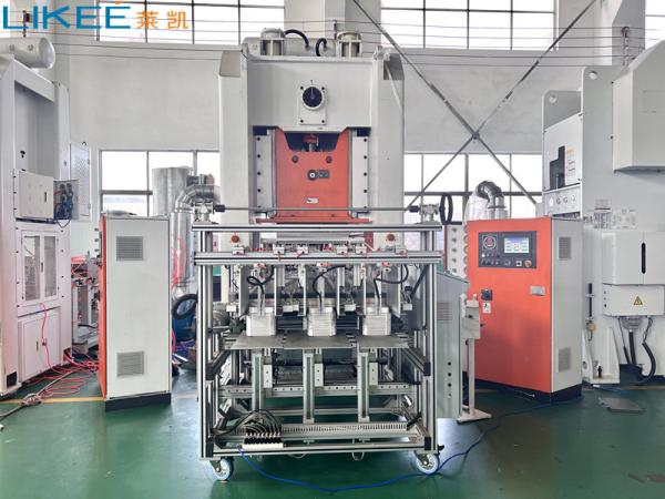 High Safety Aluminium Disposable Food Container Machine With Photoelectric