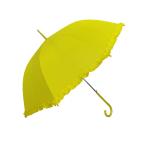 Womens Ruffle On Hem Polyester 190T Straight Umbrella