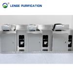 3 Sinks Circular Angle Design Stainless Steel Wash Tank In Clean Room