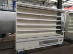 Heavily Loaded Shelf Open Display Fridge , Open Chiller Supermarket Showcase