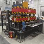 Heavy Duty 22kw Power Cable Tray Production Equipment with Hydraulic Pressure