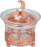T2-Arabia Exquisite silver-plated Louhua Roses Sugar bowl