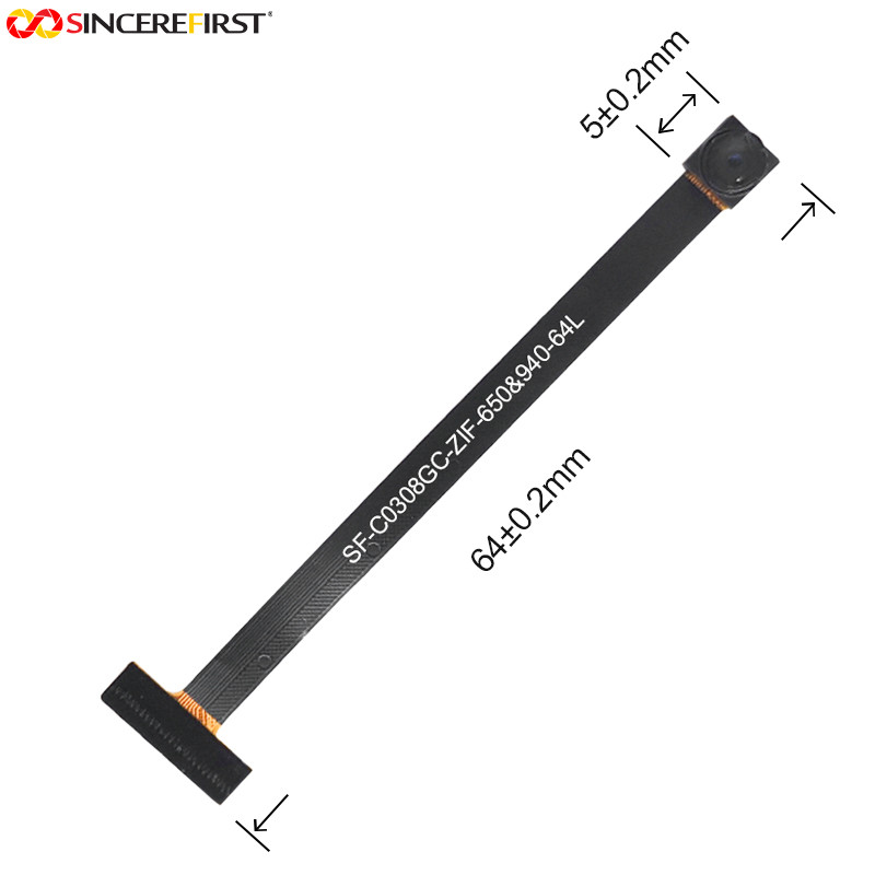 0.3MP Fixed Focus GC0308 VGA CMOS Camera Module Image Sensor Mipi Camera Module