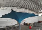 Single Post Large Tulip Umbrella Customized 6*6M Fashionable High Flexibility